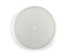 Excelsa Arabesque Plato de Servir, 38x38x1 cm