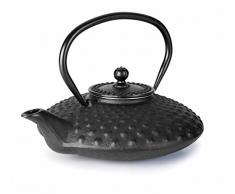 Lacor Tetera, Hierro Fundido, Negro, 0.7 l