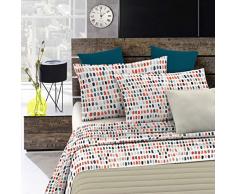 Italian Bed Linen Conjuntos de Cama “Watercolor” con impresión Digital, WT-15, 2 Plazas