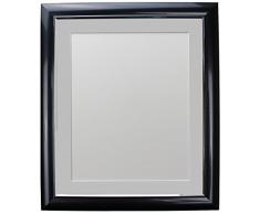Frames by Post Marco de Fotos, plástico, Gris Oscuro, 12 x 10 Image Size 10 x 8 Inch