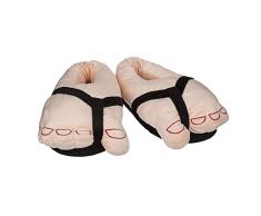 ootb Zapatillas Peluche pies-Talla Ãºnica 32cm