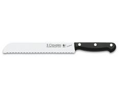 3 Claveles Uniblock - Cuchillo profesional panero 20 cm