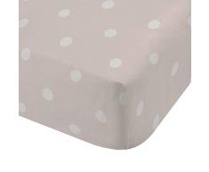 Catherine Lansfield Canterbury Bajera Cama 105, Cotton, Rosa, 105x200