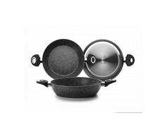 IBILI 440832 - Sarten Honda con 2 Asas Natura 32 Cm