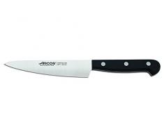 Arcos Universal Cuchillo Cocinero, Acero, Negro, 140 mm