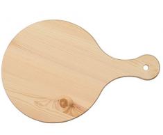 Habi Abeto Tabla de Cortar con Mango, Madera, marrÃ³n, 38Â x 25Â x 3Â cm