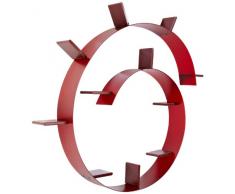 Kartell Bookworm Librería, Rojo, 520x19x21 cm