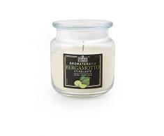 Vela perfumada en tarro aromaterapia - Bergamota - Estimulante
