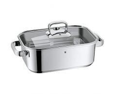 WMF Vitalis Fuente rectangular de cocción al vapor, inox cromargan, acero inoxidable pulido, 3.5 L