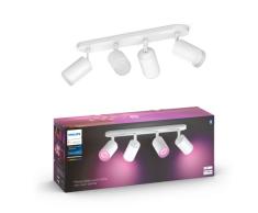 Philips Hue â Lámpara inteligente, Hue Fugato, Foco LED Inteligente, Luz Blanca y de Colores, Compatible con Alexa y Google Home, Color Blanco
