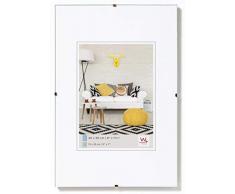 Walther Design Porta imágenes sin Marco Fotos, Vidrio Transparente, 60X80 Cm