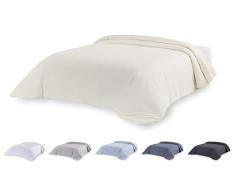 Todocama â Funda nórdica de Microfibra para edredón de Tacto Extra Suave. (Beig - Cama 135/140/150-220x220cm).