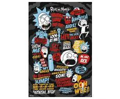 Grupo Erik Editores GPE5241 Poster Rick y Morty, Papel, Multicolor, 91 x 61.5 x 0.1 cm