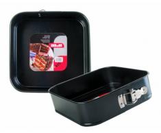 IBILI 825924 - Molde Desmontable Cuadrado Moka 24 Cm