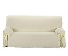 Martina Home Milan Funda Sofá Lazos, Crudo, 2 plazas