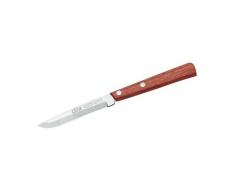 Güde Universalmesser, Serie Gamma, Griff Edelholz Cuchillo Multiusos Festoneado, 10 cm, Uni, Madera Preciosa, Chrome Steel, Marrón, Talla única