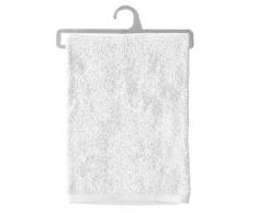 Lovely Casa B25848011 Lola - Toalla (algodón, 420 gsm, 50 x 90 cm), Color Blanco