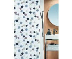 Spirella, Multicolor colección Dido, Cortina de Ducha Textil 180 x 200, 100% Polyester, 180 cm x 200 cm