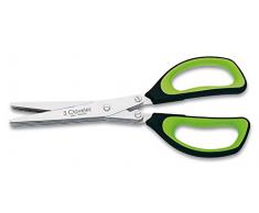 3 Claveles 443 - Tijera de hierbas 8.5 pulgadas, limpiador, mango Soft Grip