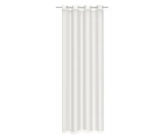 Home fashion Cortina Uni Dolly de poliÃ©ster, Natural, 245 x 140 cm