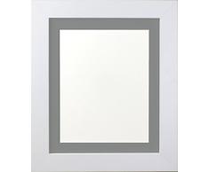 Frames by Post Marco de Fotos, Madera, Blanco, 20 x 20 Inches Image Size 40 x 40 cm