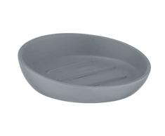 Wenko Jabonera Badi gris cerÃ¡mica - Jabonera, CerÃ¡mica, 11.5 x 3 x 11.5 cm, Gris
