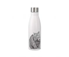 Maxwell & Williams Marini Ferlazzo Botella TÃ©rmica de Agua con DiseÃ±o de wombat de Acero Inoxidable 18/10, 500 ml â Blanco