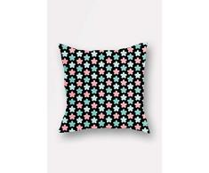 Lulu Home - Funda de Almohada, Multicolor, 45 x 45 cm