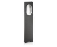 Philips myGarden Hedgerow - Farola, iluminación exterior, LED, 1 x 7.5 W, 220 V, color antracita