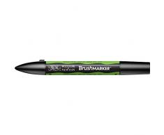 Winsor & Newton Rotulador BrushMarker, Bright Green (G267), Verde