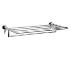 Toallero Estante Pomdor Kubic Authentic 60 cm Cromo
