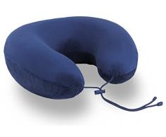 Daydream N-5400 Premium - Almohada de cuello para viaje (viscoelástica), color azul
