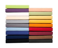 aqua-textil Pur Sábanas Ajustables Cama Boxspring Cama de Agua algodón Elastano 140x200-160x220 cm Gris Oscuro