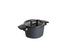 Woll 120CPI Concept Plus - Cazuela (20 cm, para cocinas de inducción, 11,5 cm de alto, 3 l, con tapa)