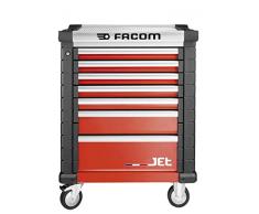Facom JET.7M3A JETM3 - Mueble de escritorio (7 cajones), color rojo