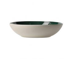 Villeroy & Boch Its my Match Fuente para Servir Leaf, 26 cm, Porcelana Premium, Verde