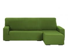 Martina Home Tunez Funda Sofá para Chaise Longue, Tela, Verde, Brazo derecho corto
