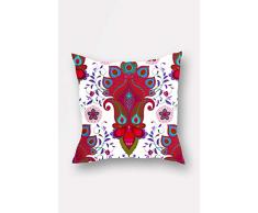 Lulu Home - Funda de Almohada, Multicolor, 45 x 45 cm