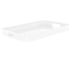 ZAK Designs 1313-0020 - Bandeja Gallery (32,5 x 26 cm), color blanco