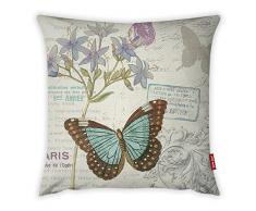 Bonamaison Funda de cojín, Cotton, Multicolor, 45X45