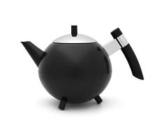 Bredemeijer Duet Design Meteor Tetera, Metal, Negro, 1200ml