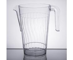 Fineline Settings Plato Pleasers Jarra de 55 onzas, transparente