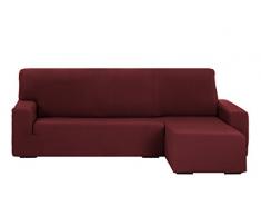 Martina Home Tunez Funda Sofá para Chaise Longue, Tela, Burdeos, Brazo derecho corto
