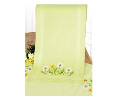 Vervaco de 0153840Â Cruz Camino de Mesa Cruz pre-Impreso, algodÃ³n, Blanco, 40Â x 100Â x 0,3Â cm