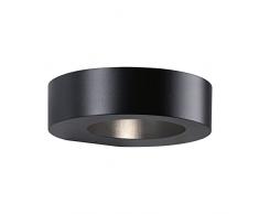 Paulmann 94720 Luminaria Exterior LED Aplique Renga Resistente al Agua de mar IP44 181x172mm 3000K 5W 270lm 230V Antracita Aluminio, 5 W