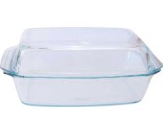 Bohemia Cristal 093/006/031 - Fuente Cuadrada con Tapa Alta (2,8 litros)