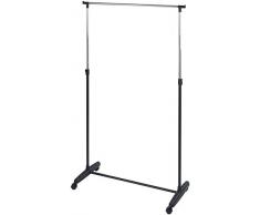 Wenko Mikey Perchero, Metal Cromado, Plata Brillante, 38x90x170 cm