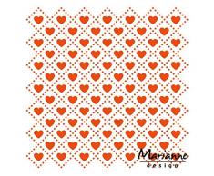 Marianne Design Troquel, diseño de diseño carpeta: Sparkles, transparente, Transparente, 12.3 x 12.3 x 0.4 cm