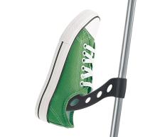 Metaltex Juego de Colgadores de Zapatillas para Tendedero, Negro, 14x13x2 cm, 2 Unidades