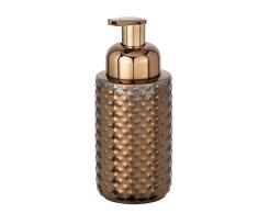 WENKO Dosificador de espuma Keo cobre cerÃ¡mica - Dispensador de jabÃ³n en espuma Capacidad: 0.33 l, CerÃ¡mica, 7.5 x 17 x 7.5 cm, Cobre